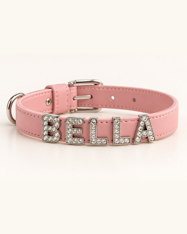 Crystal Name Letters for Dog & Cat Collars (10mm)