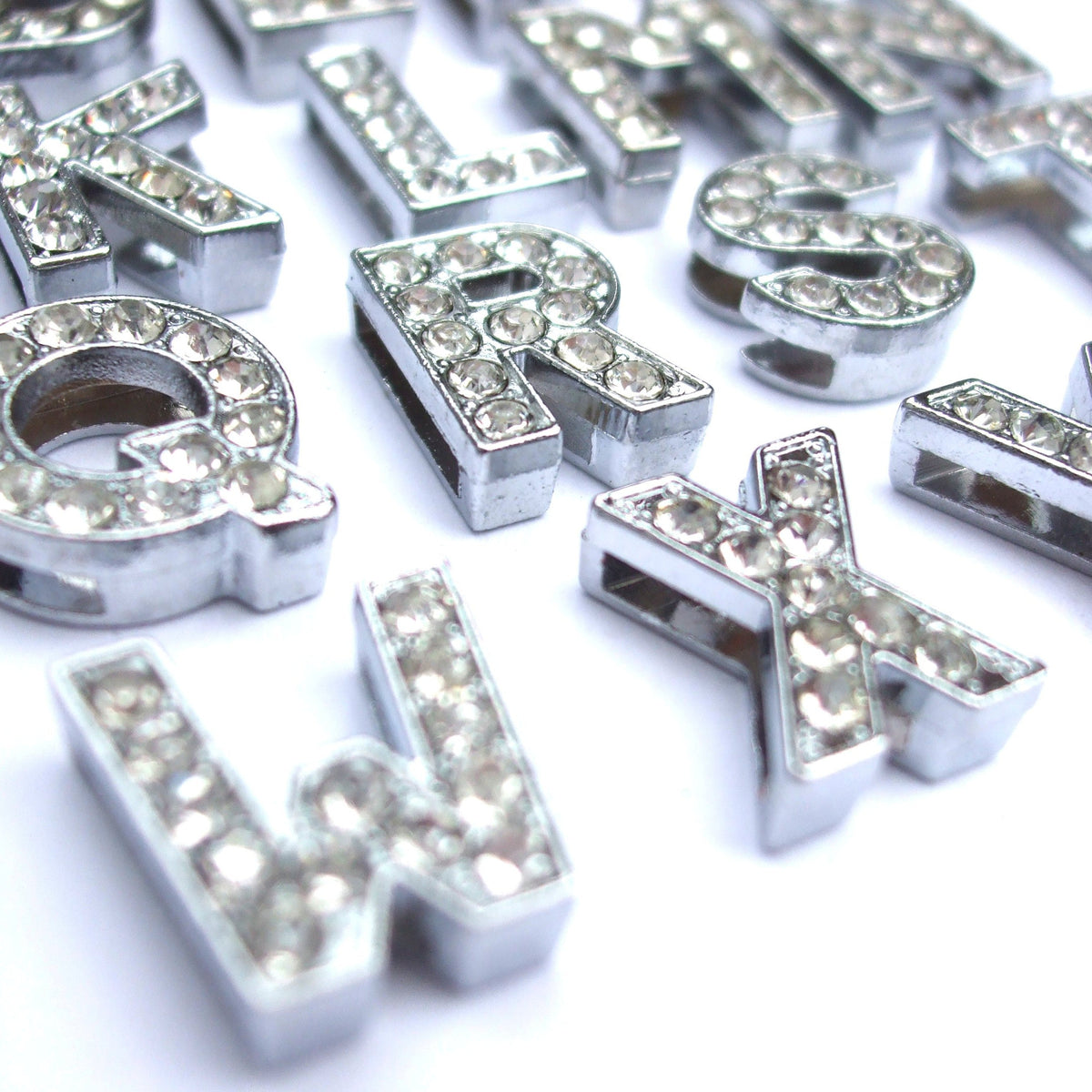 Crystal Name Letters for Dog & Cat Collars (10mm)